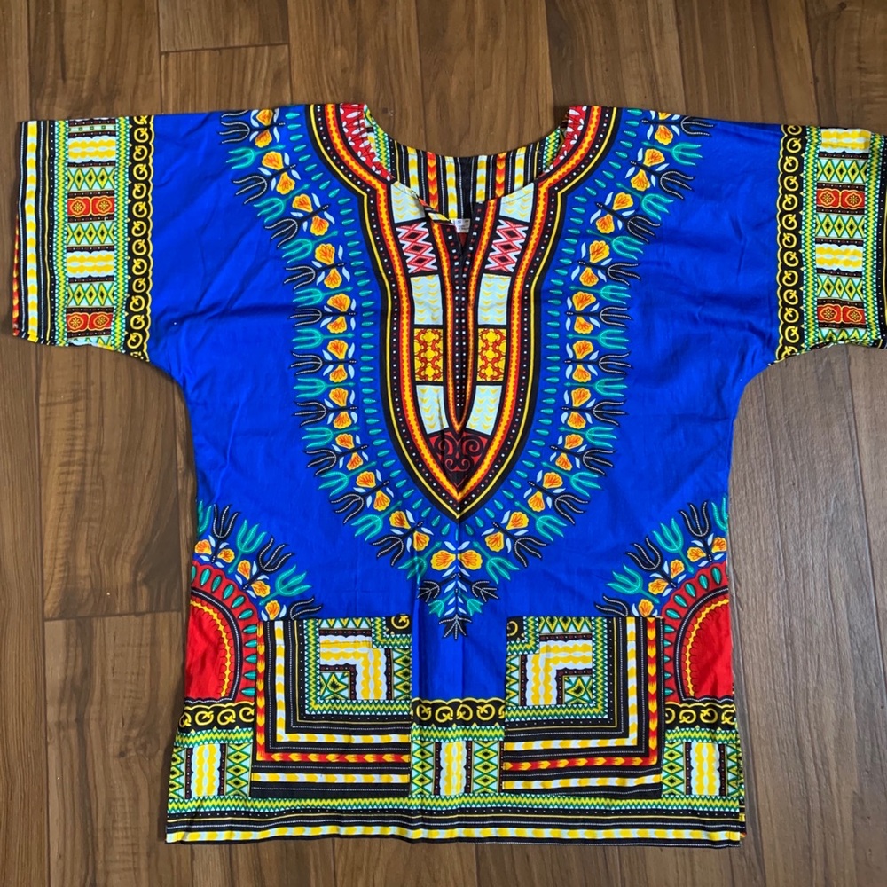 Brand New Vintage West African Dashiki size Small